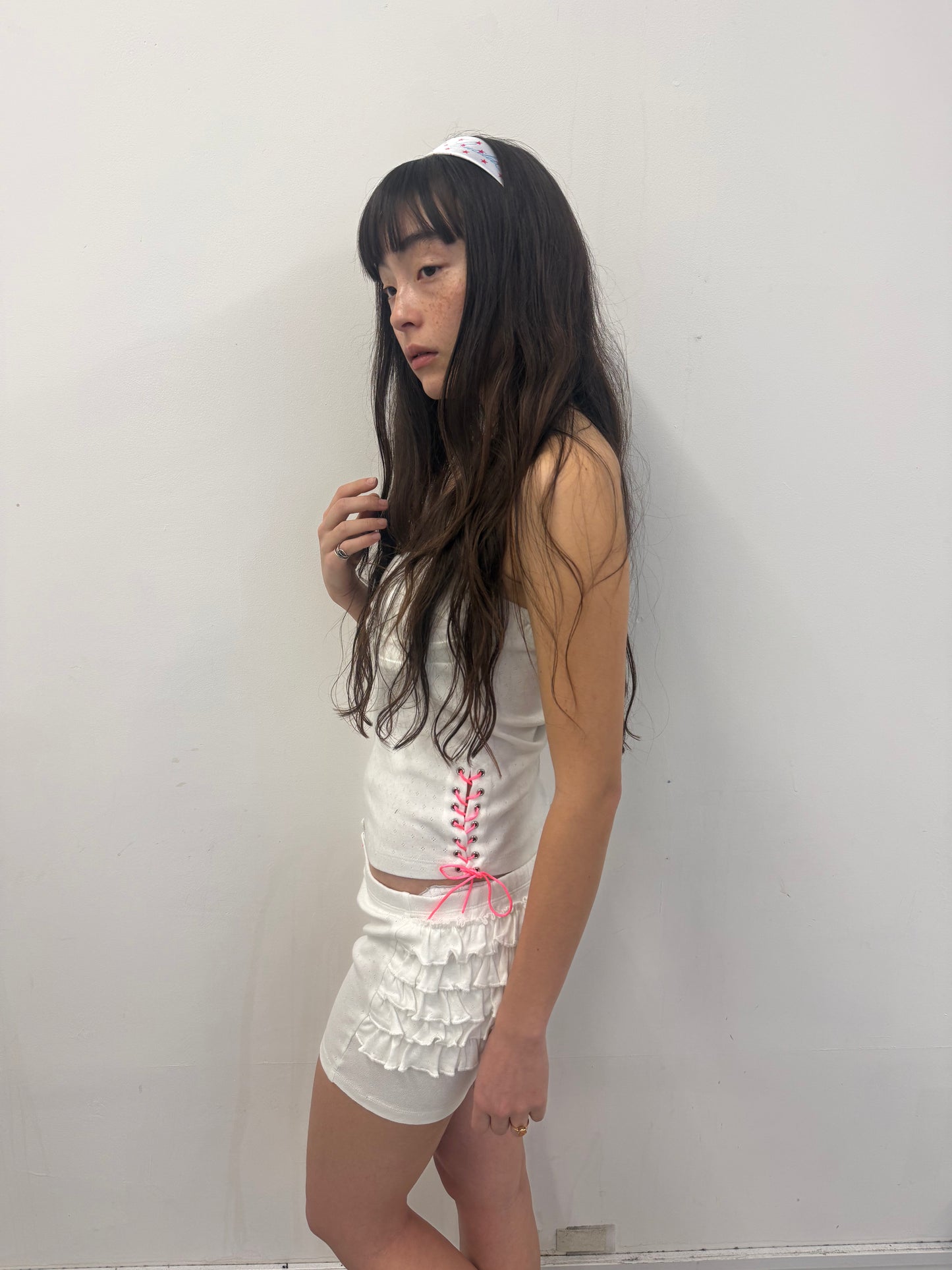 Marie Antoinette Top - White