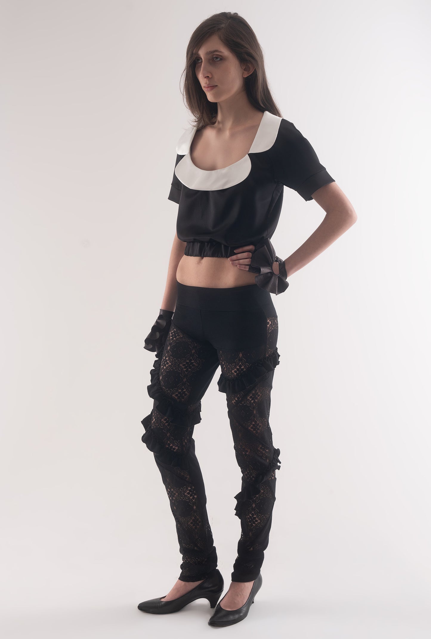 Cleo top - black