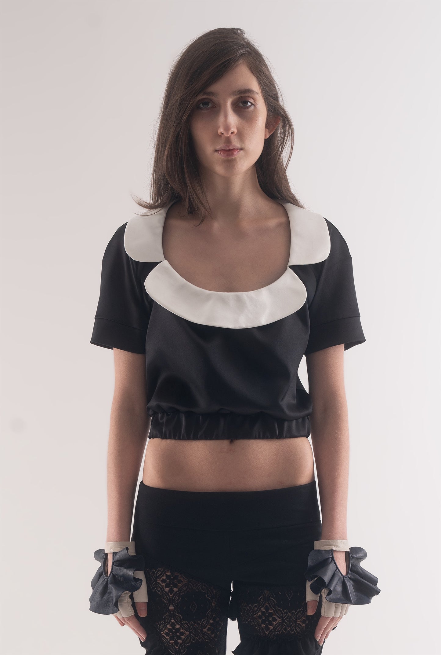 Cleo top - black