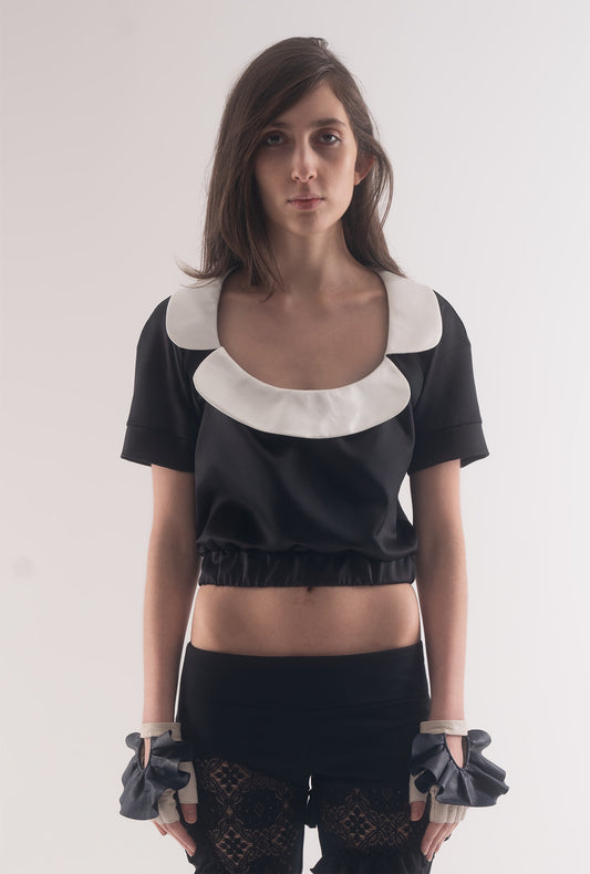 Cleo top - black