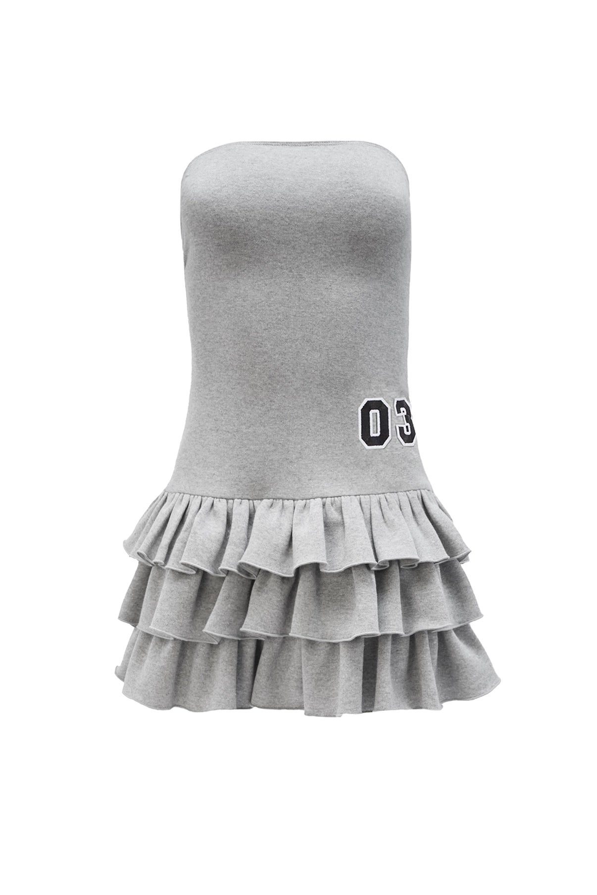 amanda dress - grey